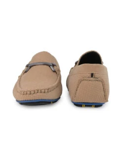 Alberto Torresi Trendy Silicon Multi Coloured Anti Slip Sole Vibrant Beige Loafer -Modern Shoes World 88715 SAND 5