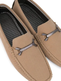 Alberto Torresi Trendy Silicon Multi Coloured Anti Slip Sole Vibrant Beige Loafer -Modern Shoes World 88715 SAND 7