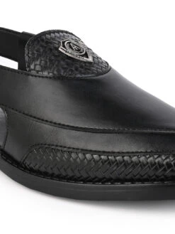Alberto Torresi Peshawari Sandal With Padded Insole 14 Alberto Torresi Peshawari Sandal With Padded Insole -Modern Shoes World 88771BLACK 7