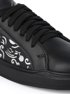 Alberto Torresi Lightweight Stylish Sneakers -Modern Shoes World 88821 BLACK 6