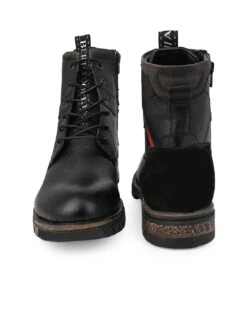 Black Leather Lace Up Boots 20 Black Leather Lace Up Boots -Modern Shoes World DSC 0764 2