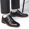 Alberto Torresi Horwik Series Black Crust Leather Plain Lace-up 1 Alberto Torresi Horwik Series Black Crust Leather Plain Lace-up -Modern Shoes World DSC 1807