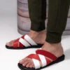 Alberto Torresi Men Red Slippers -Modern Shoes World DSC 3104