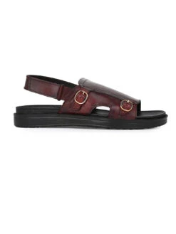 Alberto Torresi Bordo Genuine Leather Slingback Sandals For Men 12 Alberto Torresi Bordo Genuine Leather Slingback Sandals For Men -Modern Shoes World DSC 3825 2