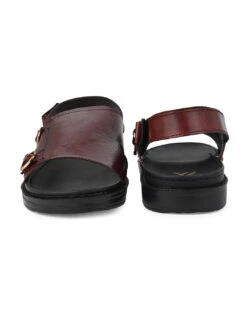 Alberto Torresi Bordo Genuine Leather Slingback Sandals For Men 16 Alberto Torresi Bordo Genuine Leather Slingback Sandals For Men -Modern Shoes World DSC 3827 2