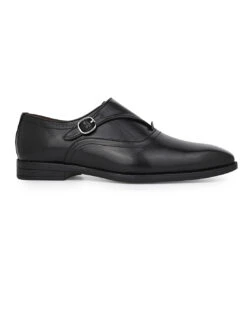 Alberto Torresi Hungary Series 606 Evergreen Black Formal Monk Shoes -Modern Shoes World DSC 3904 2
