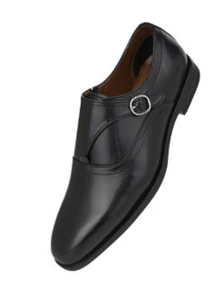 Alberto Torresi Hungary Series 606 Evergreen Black Formal Monk Shoes -Modern Shoes World DSC 3905 2
