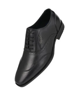Alberto Torresi Genuine Leather Black Laceup Formal Shoes Oxford For Men 14 Alberto Torresi Genuine Leather Black Laceup Formal Shoes Oxford For Men -Modern Shoes World DSC 3944 2