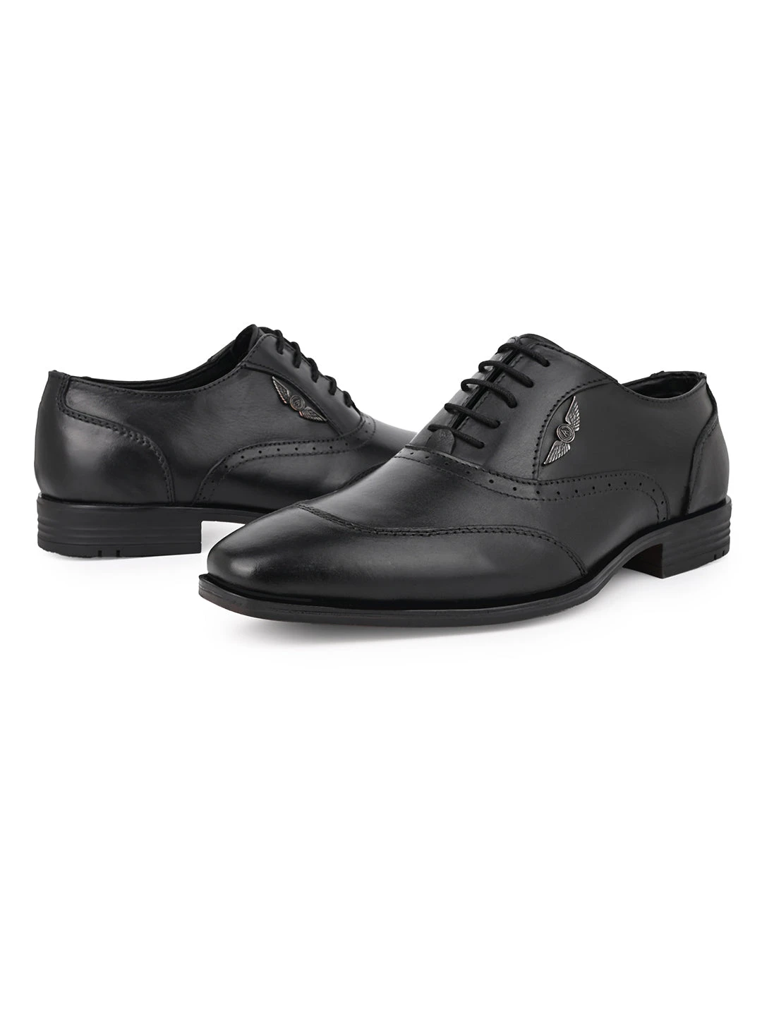 Alberto Torresi Genuine Leather Black Laceup Formal Shoes Oxford For Men 9 Alberto Torresi Genuine Leather Black Laceup Formal Shoes Oxford For Men - Image 7