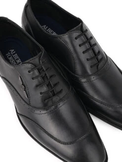 Alberto Torresi Genuine Leather Black Laceup Formal Shoes Oxford For Men 17 Alberto Torresi Genuine Leather Black Laceup Formal Shoes Oxford For Men -Modern Shoes World DSC 3950 2