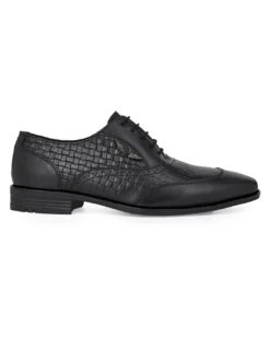 Alberto Torresi Black Formal Shoe For Men -Modern Shoes World DSC 4246 2