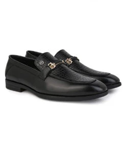 Albertoi Torresi Men's Calabria Black Buckle Slip-Ons -Modern Shoes World DSC 6152 0b19cf4e cb88 401c ab4e feb1cdea5f8c