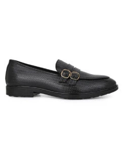 Alberto Torresi Palermo Black Men's Double Monk Strap Shoes -Modern Shoes World DSC 6714 2