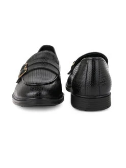 Alberto Torresi Palermo Black Men's Double Monk Strap Shoes -Modern Shoes World DSC 6716 2