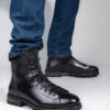 Alberto Torresi HEADON Series Devl 551 Robust TPR Sole Leather Long Boots -Modern Shoes World DSC 6846