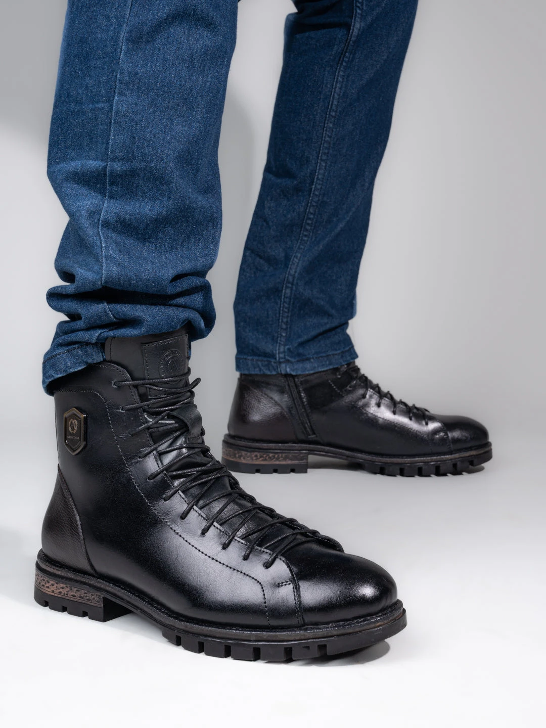 Alberto Torresi HEADON Series Devl 551 Robust TPR Sole Leather Long Boots 3 Alberto Torresi HEADON Series Devl 551 Robust TPR Sole Leather Long Boots