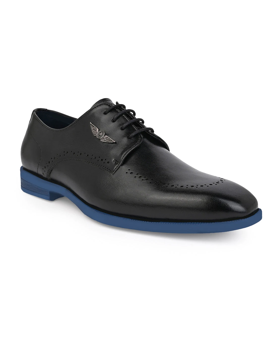 Alberto Torresi Hungary Series 607 Branded Sole Black Formal Shoes 4 Alberto Torresi Hungary Series 607 Branded Sole Black Formal Shoes - Image 2