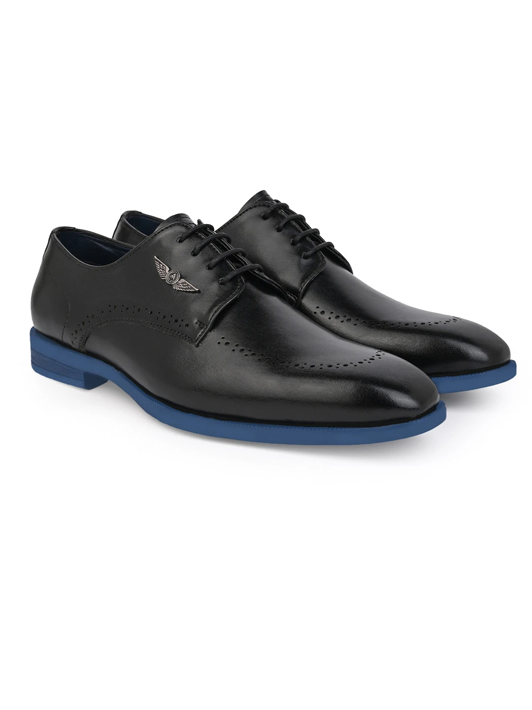 Alberto Torresi Hungary Series 607 Branded Sole Black Formal Shoes 5 Alberto Torresi Hungary Series 607 Branded Sole Black Formal Shoes - Image 3