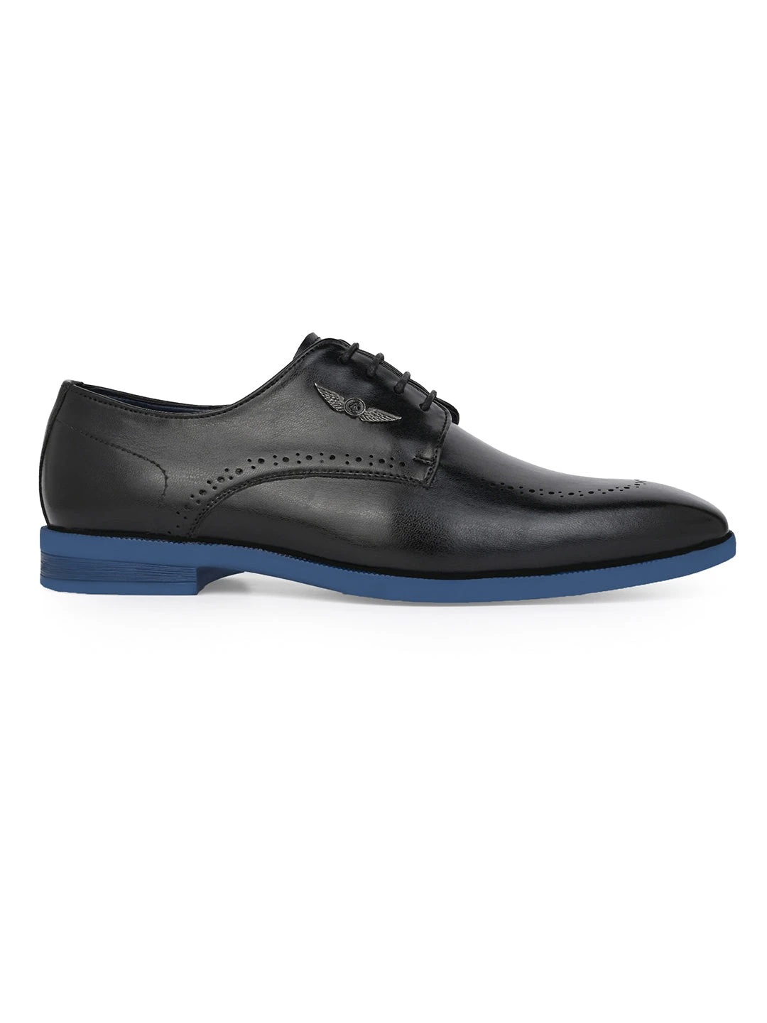 Alberto Torresi Hungary Series 607 Branded Sole Black Formal Shoes 6 Alberto Torresi Hungary Series 607 Branded Sole Black Formal Shoes - Image 4