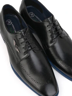 Alberto Torresi Hungary Series 607 Branded Sole Black Formal Shoes 15 Alberto Torresi Hungary Series 607 Branded Sole Black Formal Shoes -Modern Shoes World DSC 7212