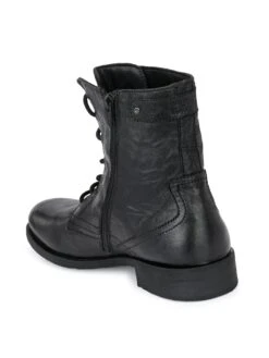Alberto Torresi Barcus Black Ankle Boots -Modern Shoes World DSC 7340