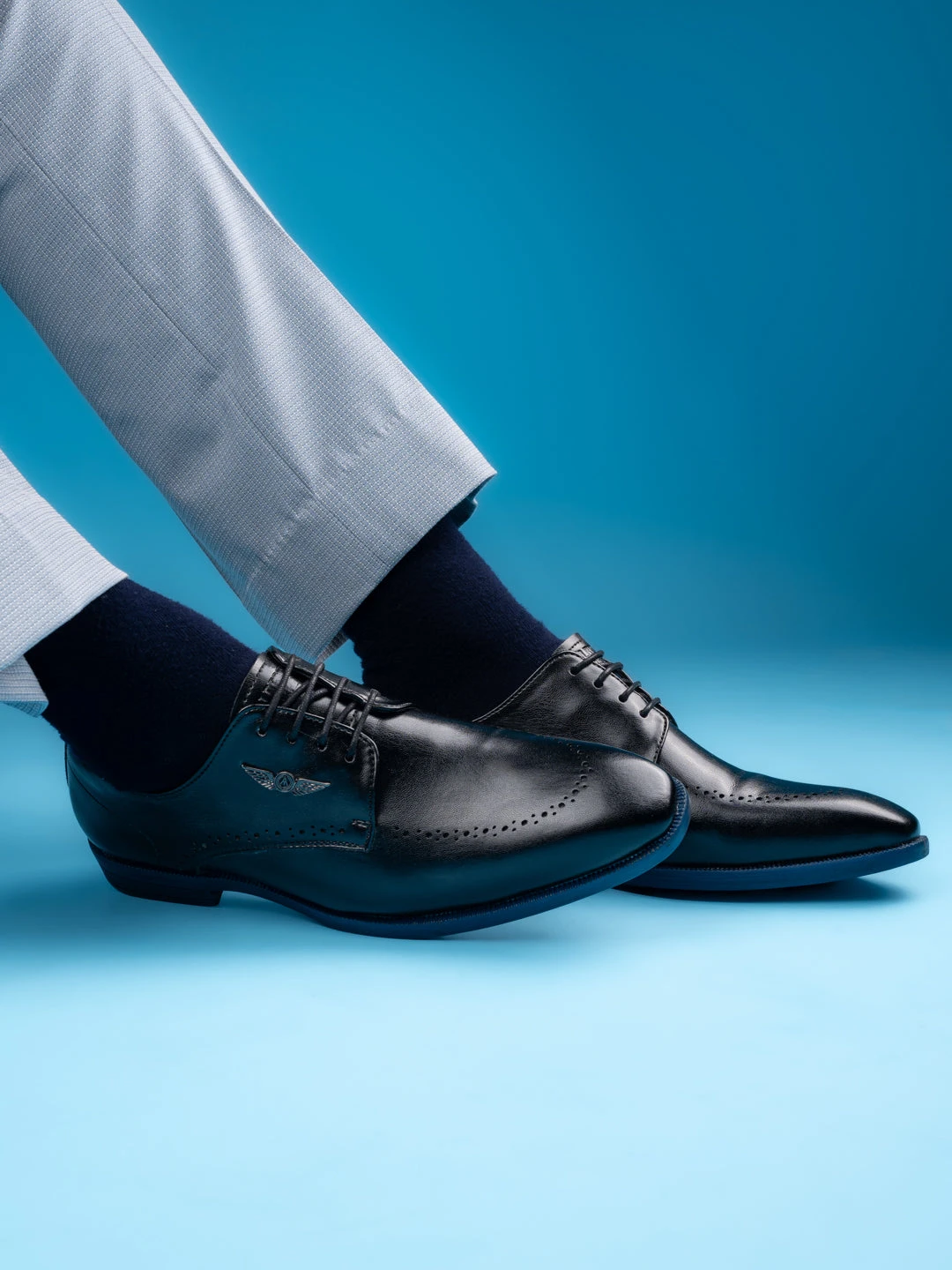 Alberto Torresi Hungary Series 607 Branded Sole Black Formal Shoes 3 Alberto Torresi Hungary Series 607 Branded Sole Black Formal Shoes