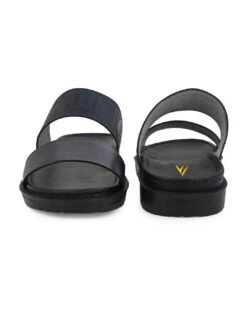 Alberto Torresi PVC Printed Branding Textured Blue Leather Men Slippers 17 Alberto Torresi PVC Printed Branding Textured Blue Leather Men Slippers -Modern Shoes World DSC 8242 2