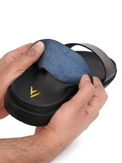 Alberto Torresi PVC Printed Branding Textured Blue Leather Men Slippers 19 Alberto Torresi PVC Printed Branding Textured Blue Leather Men Slippers -Modern Shoes World DSC 8260 24