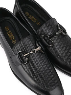 Alberto Torresi Premium Branded Horsebit Formal LeatherLoafer With TPR Sole And Heel Support 12 Alberto Torresi Premium Branded Horsebit Formal LeatherLoafer With TPR Sole And Heel Support -Modern Shoes World DSC 9123